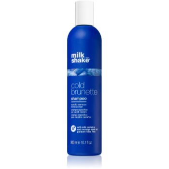 milk_shake® Cold Brunette Shampoo șampon pentru neutralizarea tonurilor de galben pentru nuante de par castaniu - imagine 2